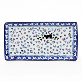 Tacka ceramiczna C26 30/16,5cm<br> 1771X Czarny kot
